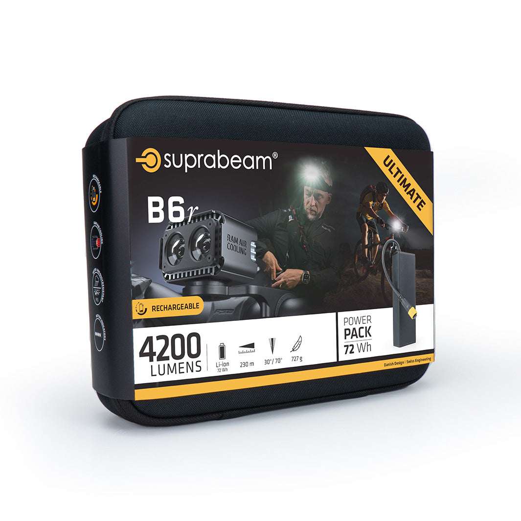 B6R ULTIMATE (4200 lm, 72Wh)