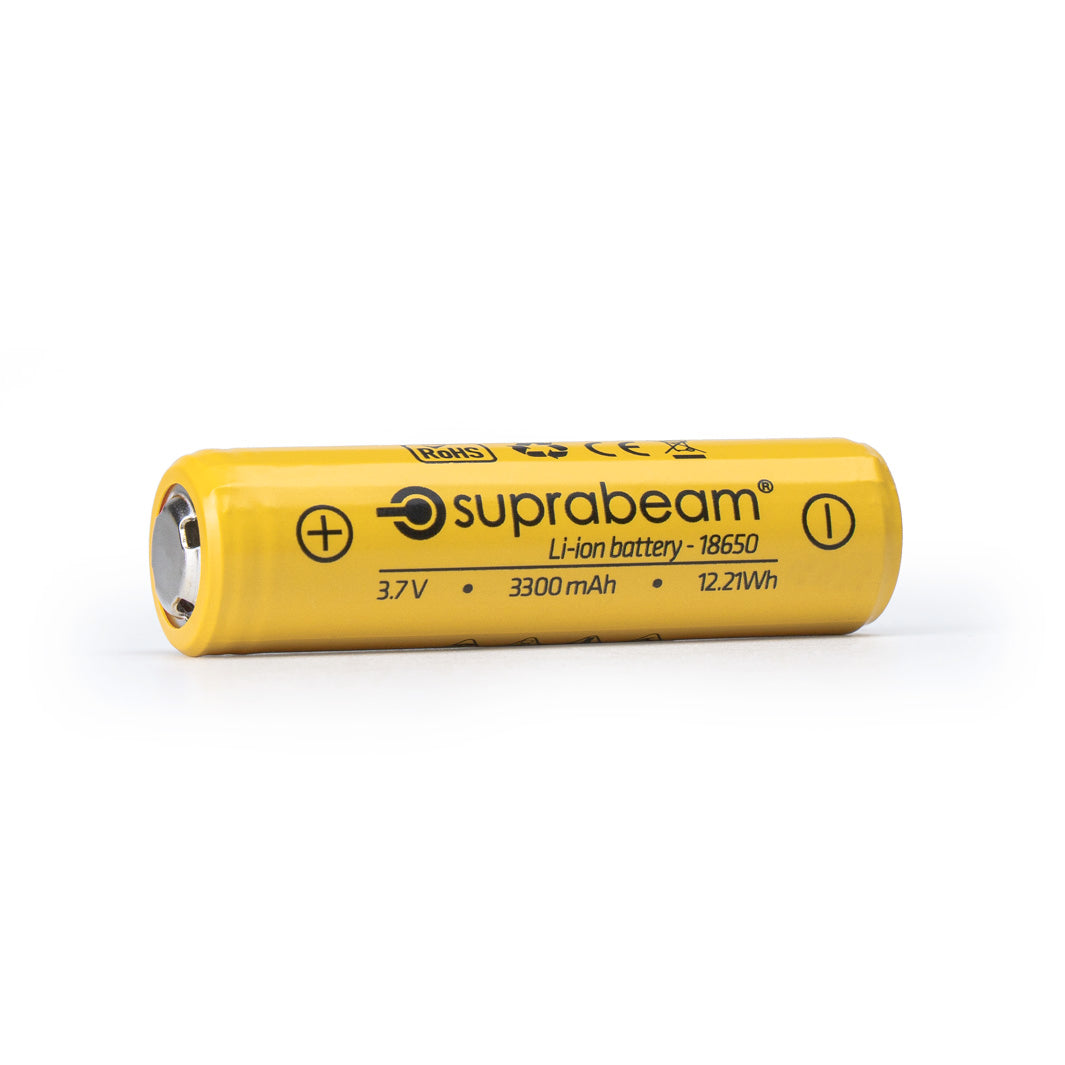 Battery: Li-ion 18650 (3'300 mAh for Q5xr-series)