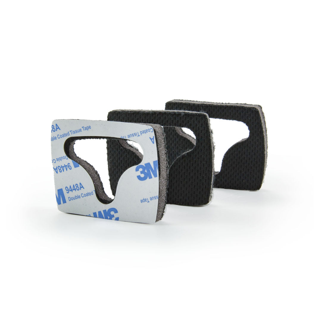 Foam: S-Series, 3 x replacement pads
(1 pad with nylon fastener, 2 pads without fasteners)