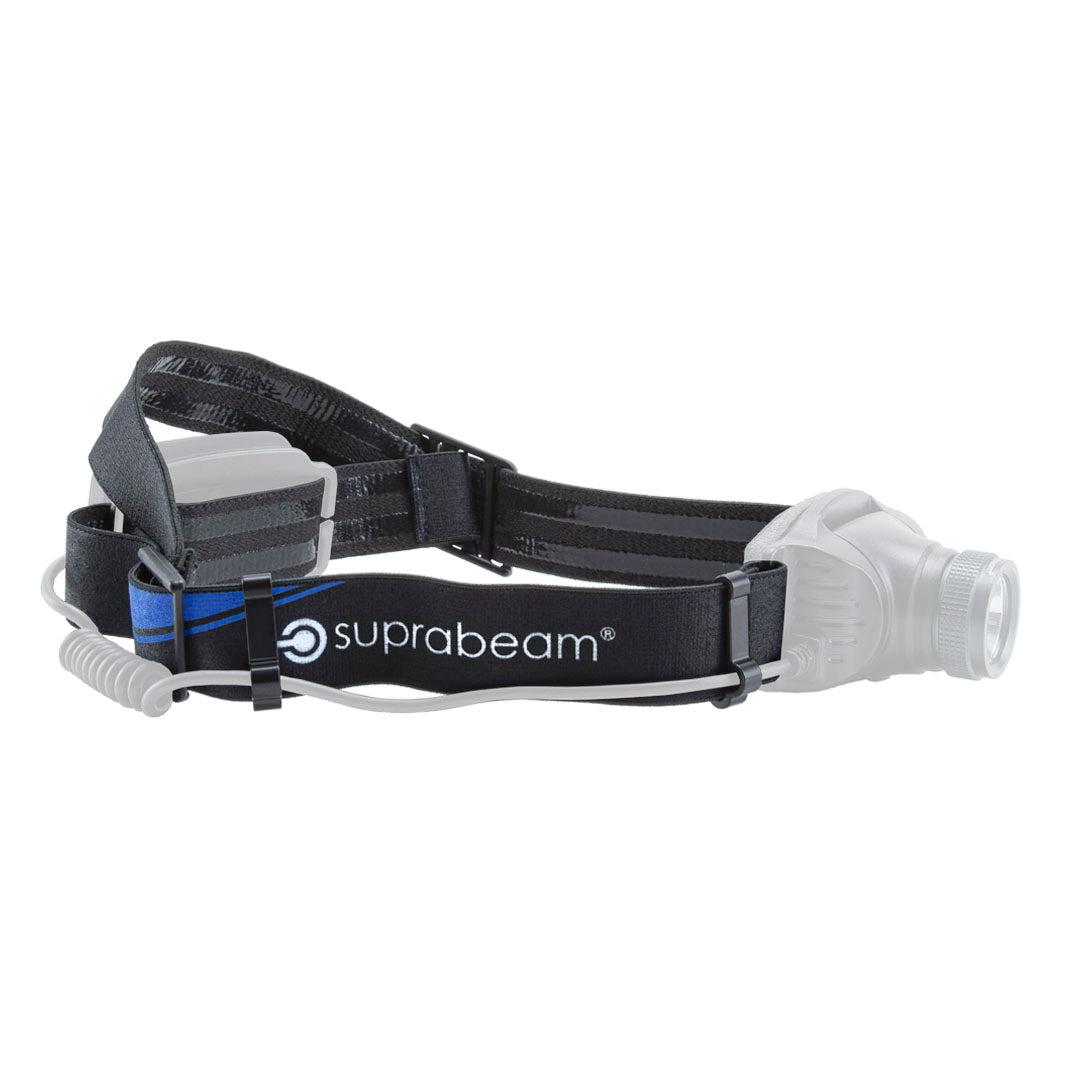 Headband: BLACK/BLUE, V-series (complete incl. clips)