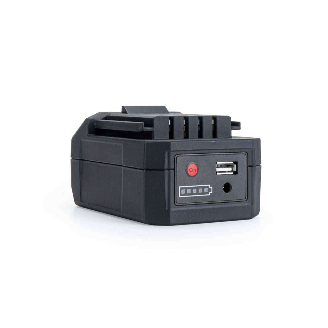 Battery: Li-Ion 76.96 Wh, with USB-Out (for W6r)
