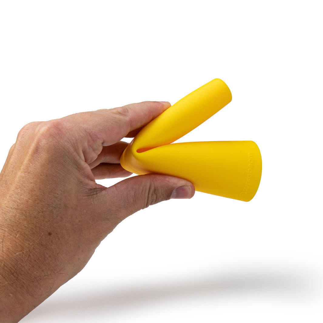 Traffic cone, yellow: for Q4/Q4defend, Q5xr defend
