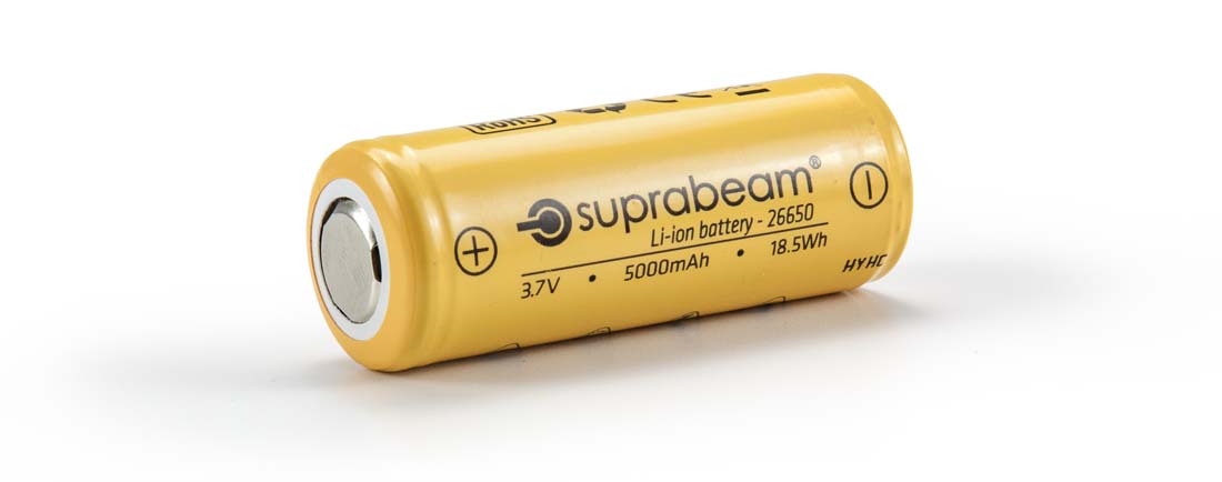 Batterie Li-ion 26650 5000mAh (Q7xrs)