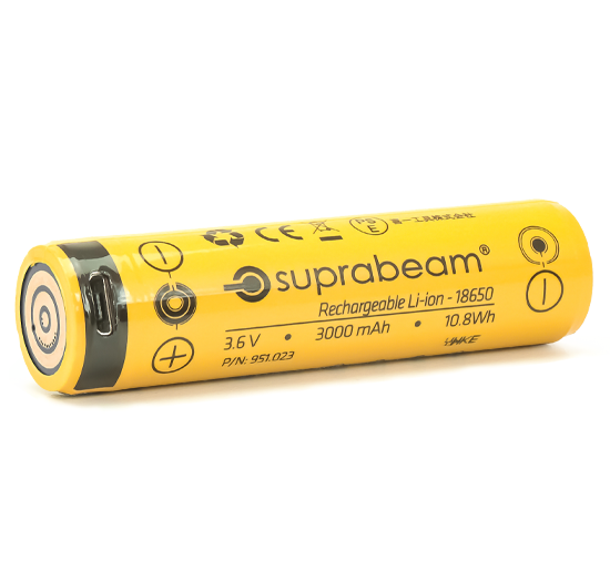 Suprabeam Q3r Powerful Rechargeable Flashlight Suprabeam