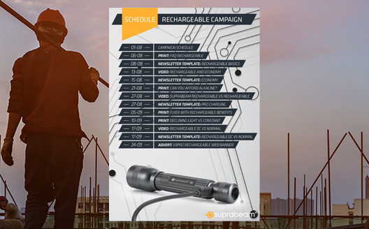 Rechargeable campaign schedule