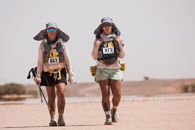 Hiking in the dessert